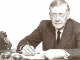 Sir Alan during his time at the treasury. © University of Sussex