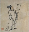 Painting of a figure, 1775, Hankou, by Min Zhen (1730-after 1788) (Museum no: EA1964.233.xii). © Ashmolean Museum, University of Oxford