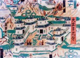 Detail from mural painting of Wutaishan at Dunhuang (cave 61), Shanxi province. © Xinhau/Sovfoto