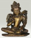 Fig. 22. Vajrapani (front). Cast gilt copper. H. 11.4 cm. Private collection, Caption, Photo courtesy of Tibet Museum, Fondation Alain Bordier [online edition]. © Tibet Museum, Fondation Alain Bordier