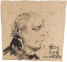 Portrait of Michael Sullivan by Luo Jinhua (Museum number: LI2022.351). © the artist