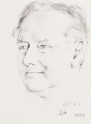 Portrait Drawing of Michael Sullivan by Zeng Shanqing (Museum number: LI2022.355). © the artist