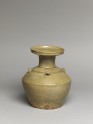 Greenware vase, or hu, with dish-shaped mouth