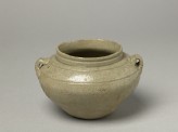 Greenware guan, or jar, with loop handles