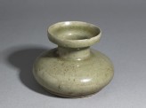 Greenware guan, or jar, with dish-shaped mouth