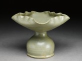 Greenware spittoon with square mouth (EA1956.289)