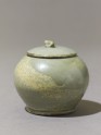 Globular greenware jar