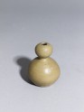 Greenware vase in double-gourd form