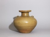Greenware vase, or hu, with dish-shaped mouth