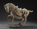 Earthenware figure of a horse