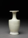 Miniature white ware vase