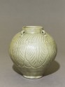 Greenware jar with lotus leaves (EA1956.1214)