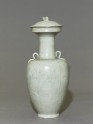 Greenware vase with floral decoration (EA1956.1221)