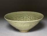Greenware bowl with floral decoration (EA1956.1255)