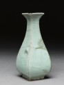 Greenware vase in the style of Guan ware