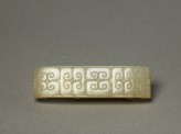 Ritual jade in the form of a sword slide