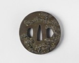 Tsuba with cherry blossoms (EA1956.2073)