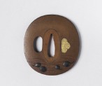 Tsuba with tadpoles