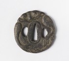 Tsuba in the form of a frog