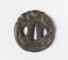 Tsuba in the form of a frog