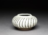 Cizhou type jarlet with striped decoration