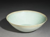 White ware bowl with fish