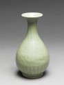 Greenware vase with floral decoration (EA1956.3918)