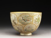 Satsuma tea bowl with animals, plants, and figures (EA1956.3987)