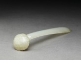 Jade hairpin with scroll decoration (EA1957.190)