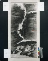 Waterfall landscape with figures (EA1962.228)