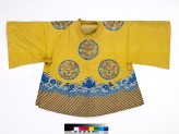 Child's coat with dragon roundels and waves