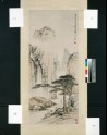 Landscape with a waterfall and a man (EA1966.199)