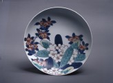 Dish with rhododendrons and azaleas