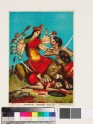 The goddess Astadasabhuja Devi with 18 arms
