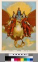 Garuda bearing Vishnu