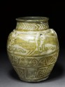 Jar with animal frieze