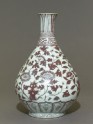 Vase with floral decoration