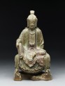 Seated figure of a bodhisattva