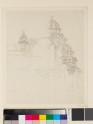 Drawing of part of a temple