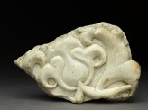 Fragment of an architectural frieze with lotus blossom and half-palmette (EA1974.28)