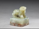 Jade seal surmounted by a Chimera