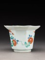 Tall bowl with chrysanthemum sprays