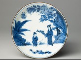 Saucer with woman and child