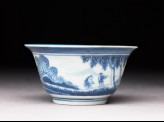 Bowl with 'Deshima Island' theme