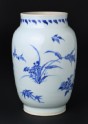 Blue-and-white jar with floral decoration (EA1978.805)