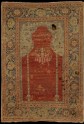 Prayer rug with niche