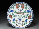 Dish with roses and tulips (EA1978.1423)