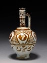 Ewer with stylized flowers