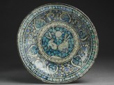 Dish with hares against a foliate background (EA1978.2316)