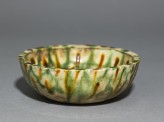 Bowl with striped three-coloured glaze (EA1980.194)